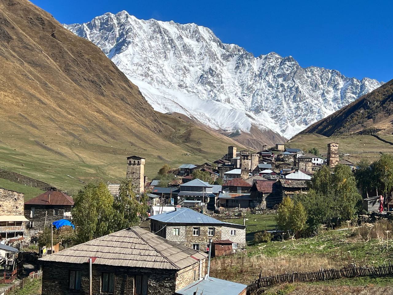 5 georgia. Сванетия горы. Самая высокая гора в Грузии. Svaneti. Община Мулахи.